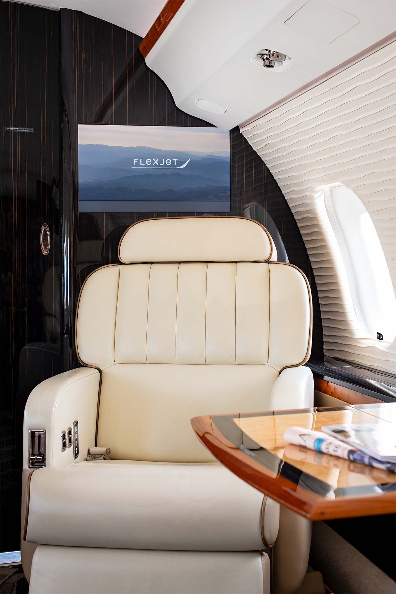 Flexjet Private Jet Interior Photography | Etna Studios