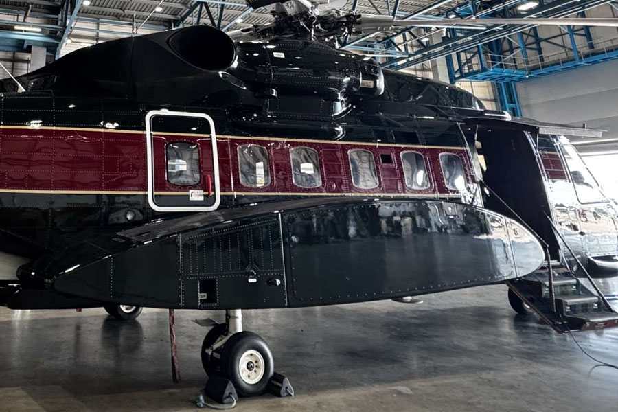 Sirio Helicopter Exterior | Etna Studios