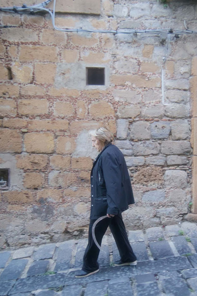 Italy Unlocked Product Portrait Lady Walking | Etna Studios