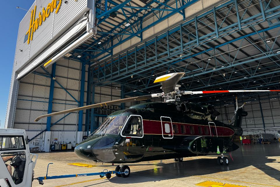 Sirio Helicopter Being Towed | Etna Studios