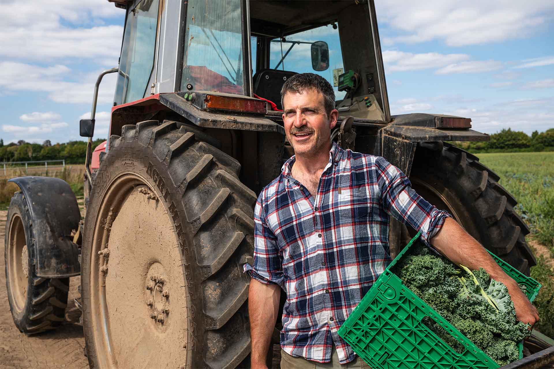 Wild Acre Man Farmer And Tractor Photography | Etna Studios