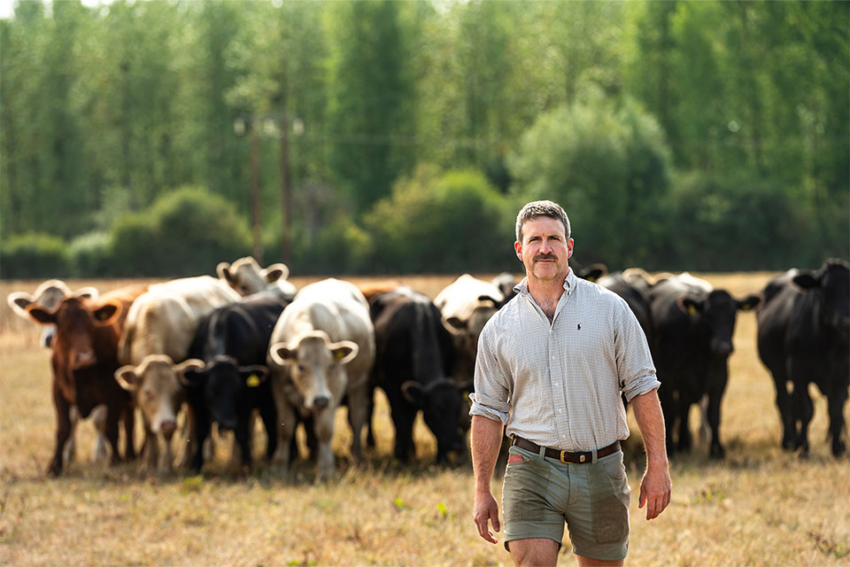 Wild Acre Man Farmer In Field | Etna Studios